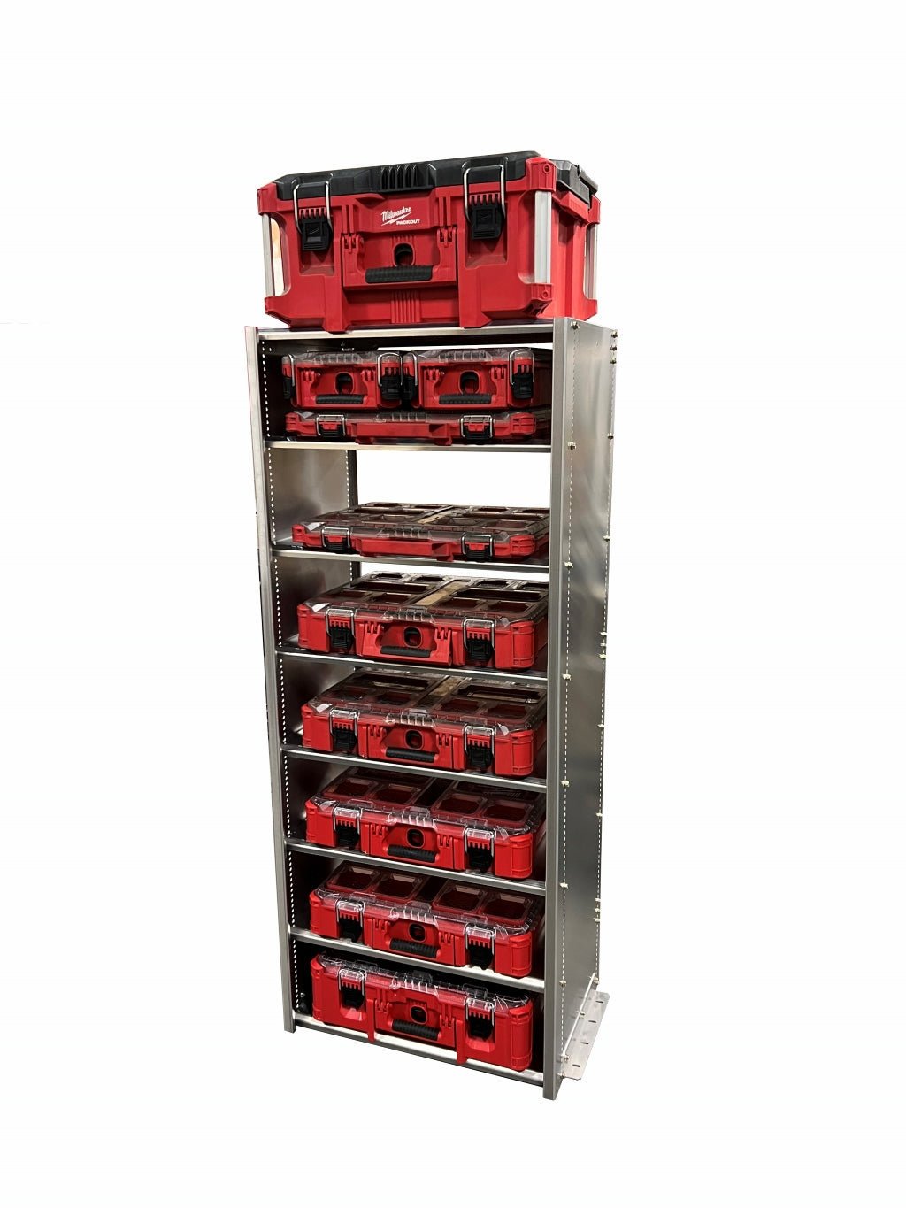 70" Van Rack, works with Milwaukee Packout.